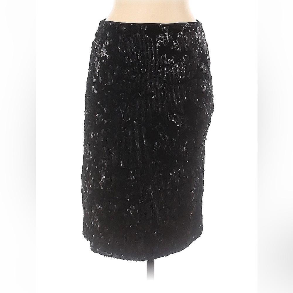Sequined midi skirt